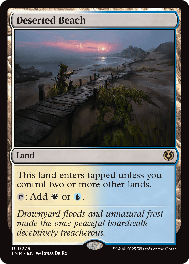 Deserted Beach (INR-276) [Innistrad Remastered] Foil