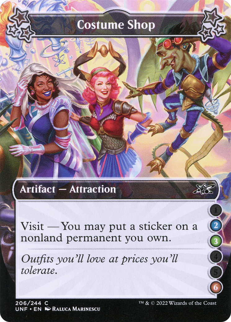 Costume Shop (2-3-6) (UNF-206) [Unfinity]