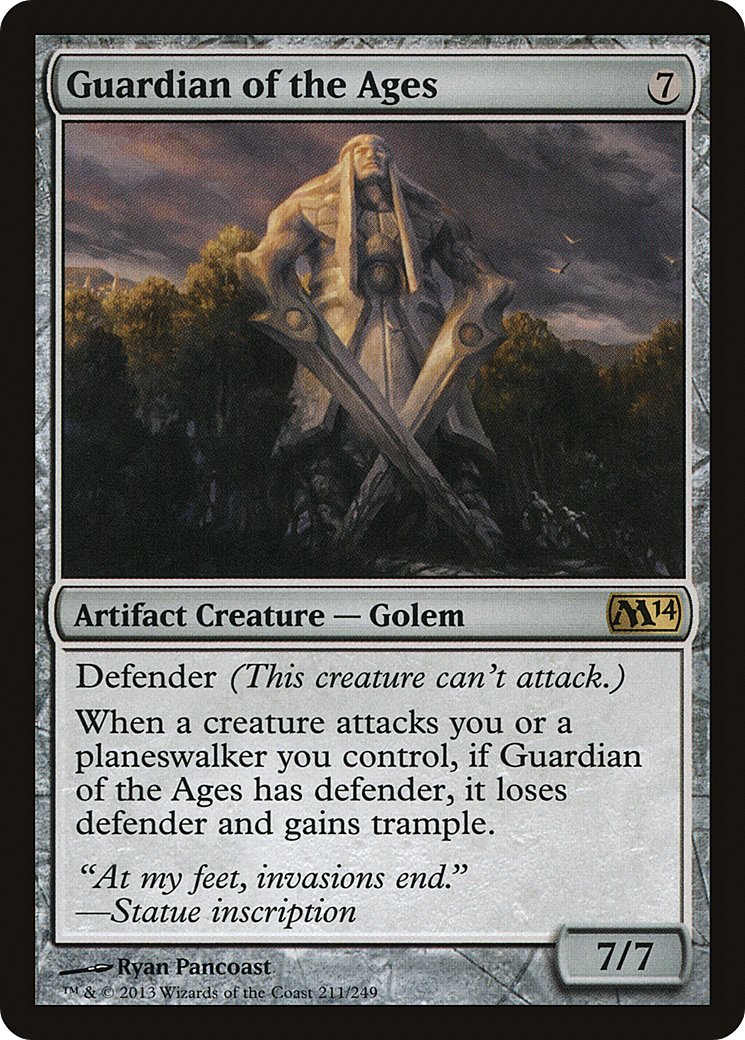 Guardian of the Ages (M14-211) [Magic 2014] Foil