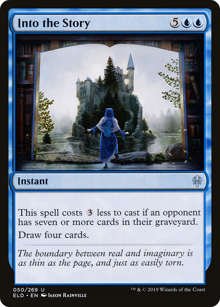 Into the Story (ELD-050) [Throne of Eldraine] Foil