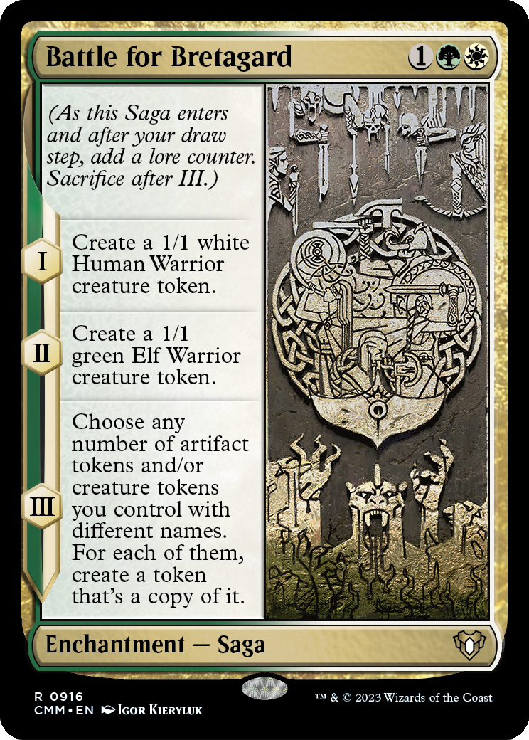 Battle for Bretagard (CMM-916) [Commander Masters]