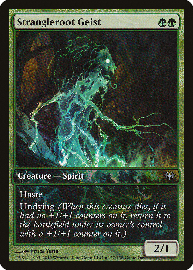 Strangleroot Geist (GAME-127) [Dark Ascension Promos]
