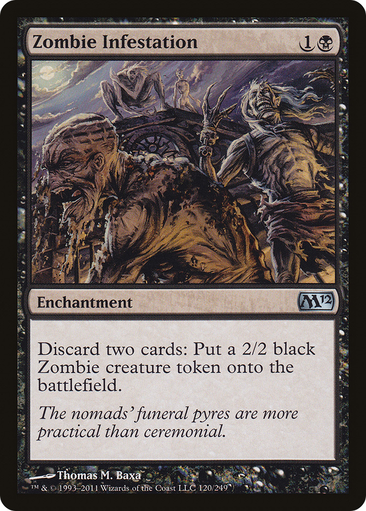Zombie Infestation (M12-120) [Magic 2012]