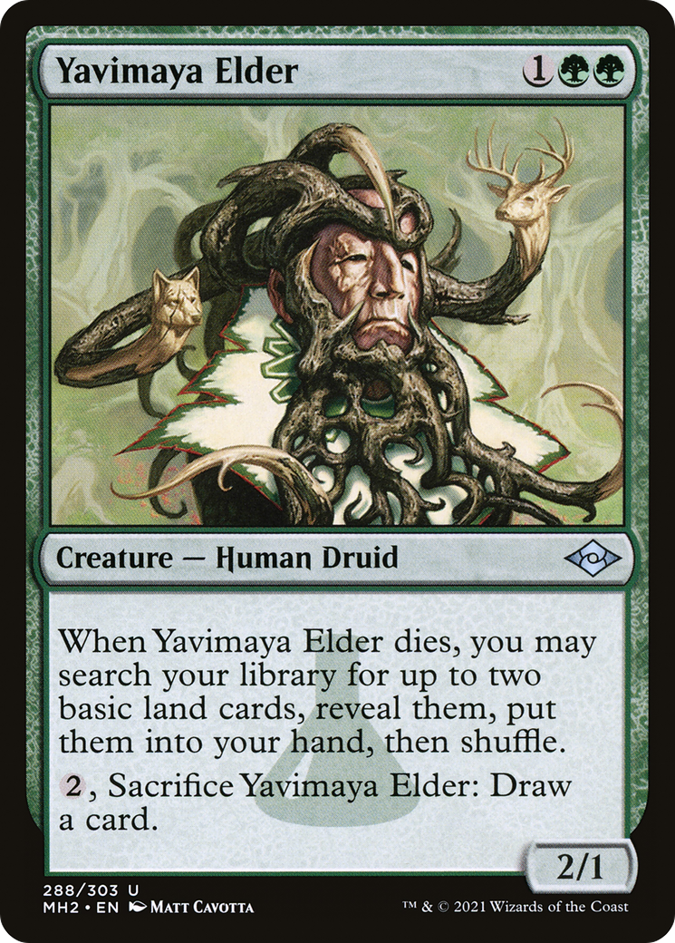 Yavimaya Elder (MH2-288) [Modern Horizons 2] Foil