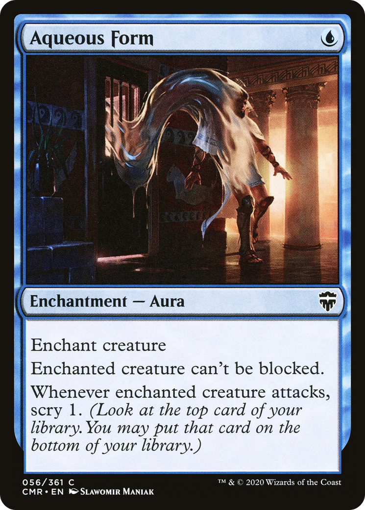 Aqueous Form (CMR-056) [Commander Legends] Foil