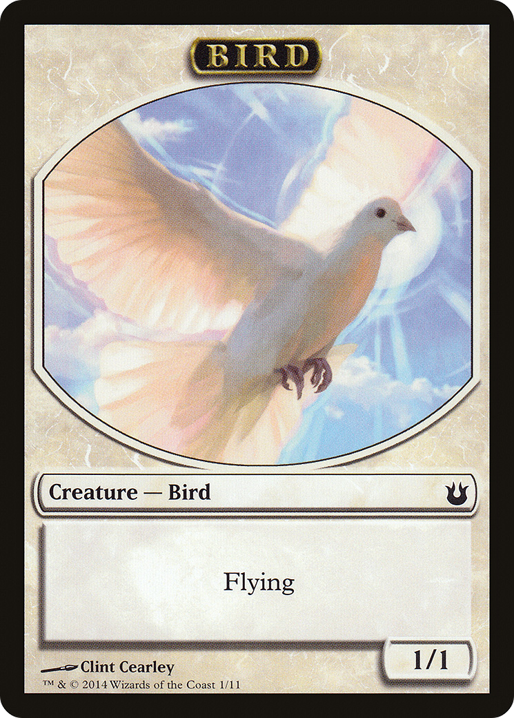 Bird Token (BNG-001) [Born of the Gods Tokens]