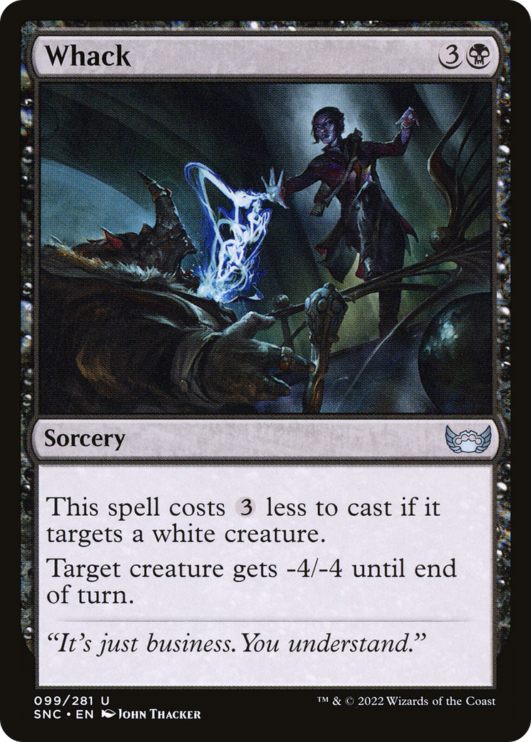 Whack (SNC-099) [Streets of New Capenna] Foil