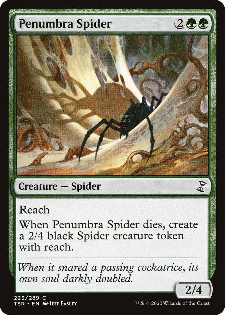 Penumbra Spider (TSR-223) [Time Spiral Remastered] Foil
