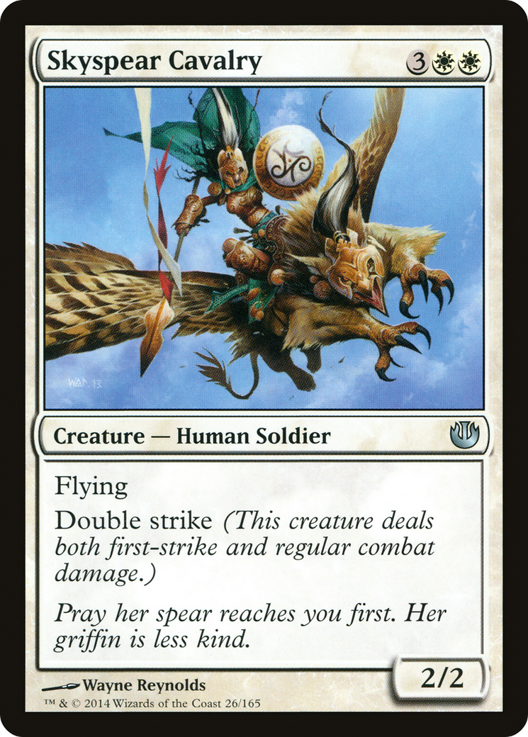 Skyspear Cavalry (JOU-026) [Journey into Nyx] Foil
