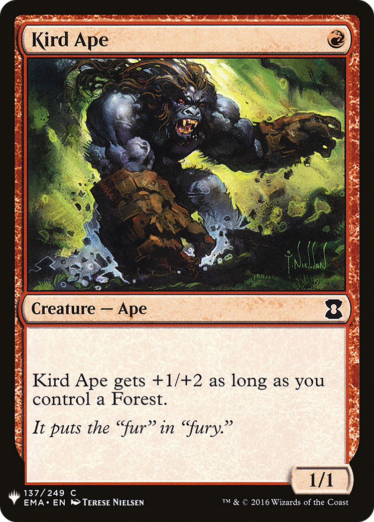Kird Ape (LIST-EMA-137) [The List]