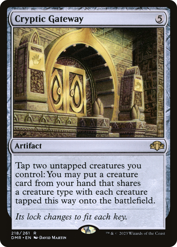 Cryptic Gateway (DMR-218) [Dominaria Remastered]