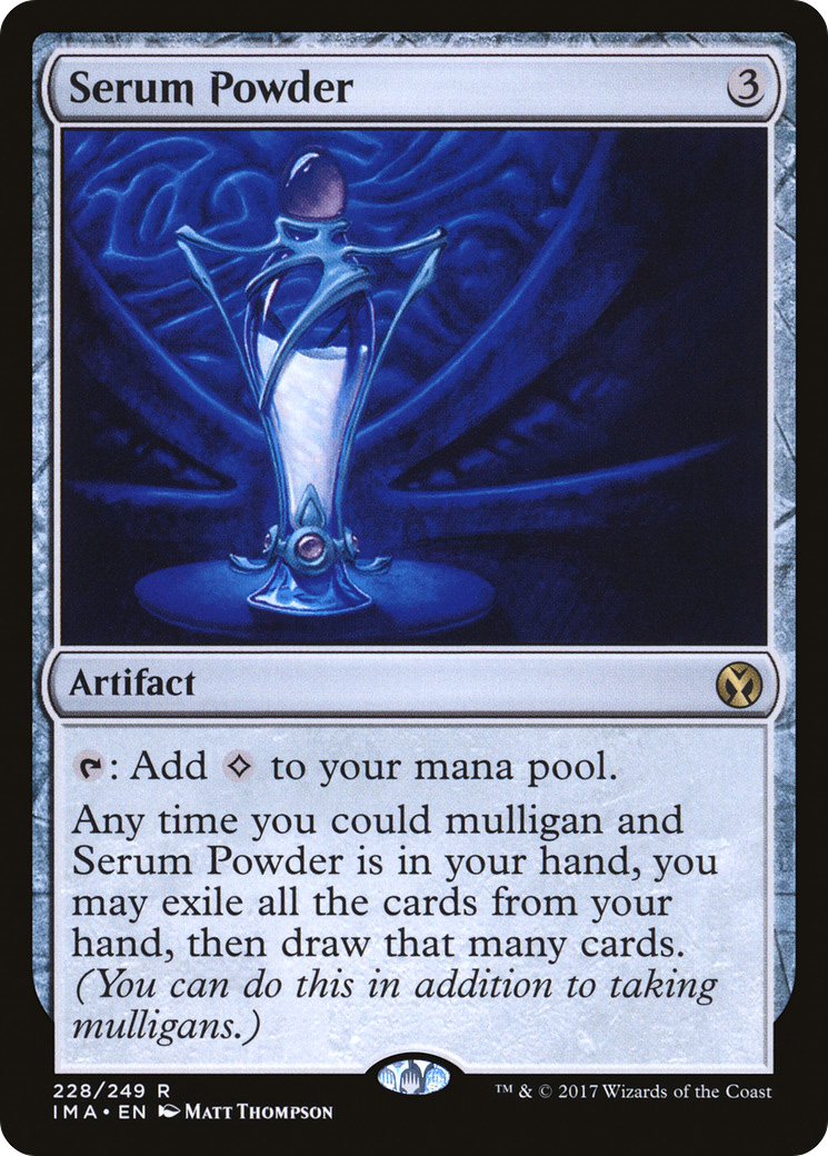 Serum Powder (IMA-228) [Iconic Masters] Foil