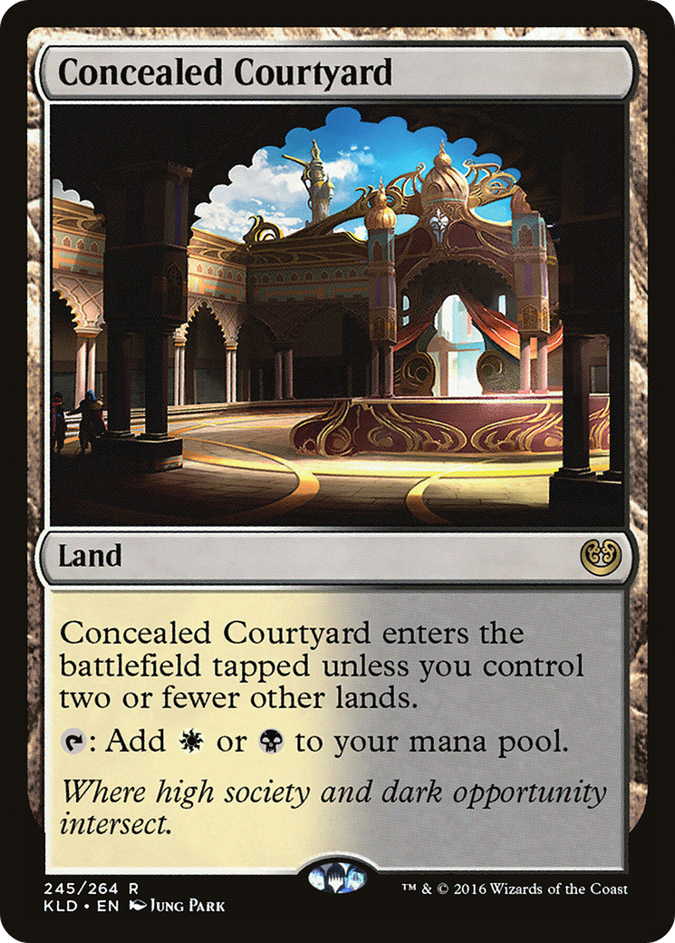 Concealed Courtyard (KLD-245) [Kaladesh]