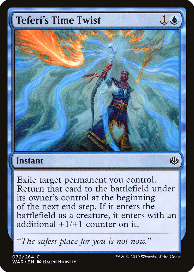 Teferi's Time Twist (WAR-072) [War of the Spark]