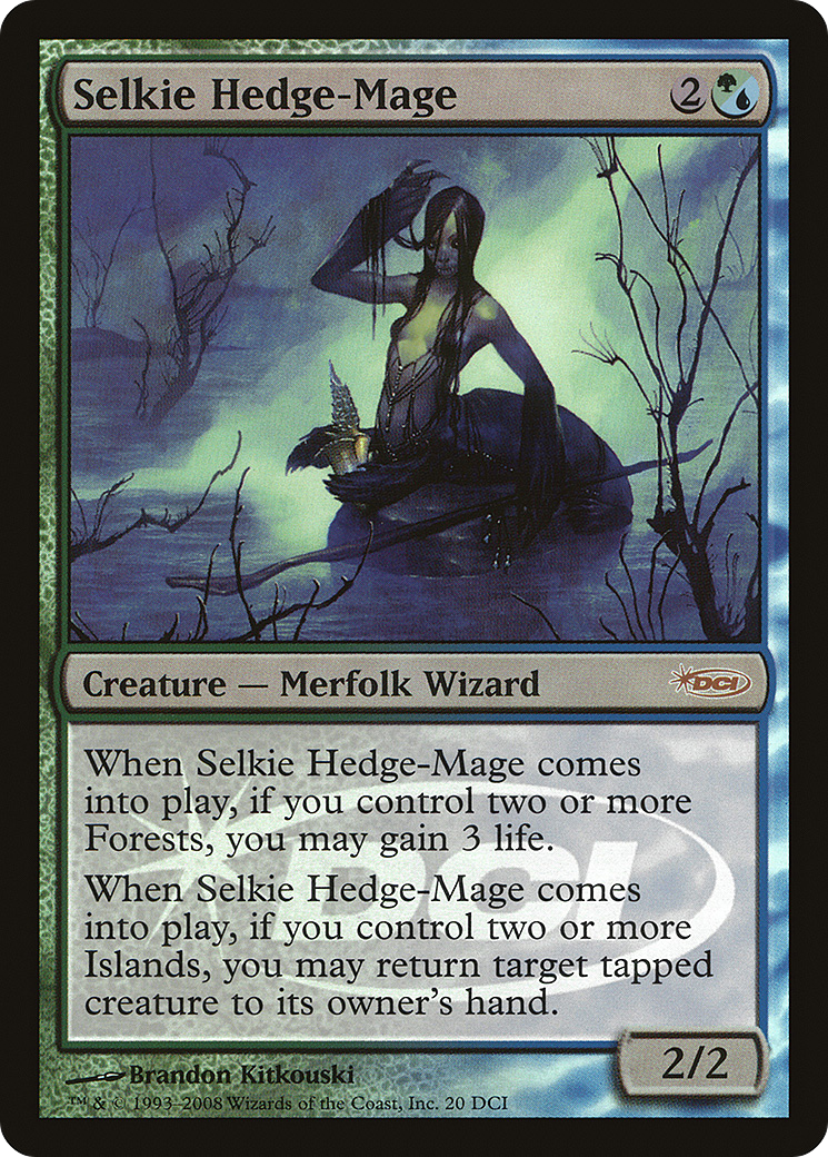 Selkie Hedge-Mage (WPN-020) [DCI Promos] Foil