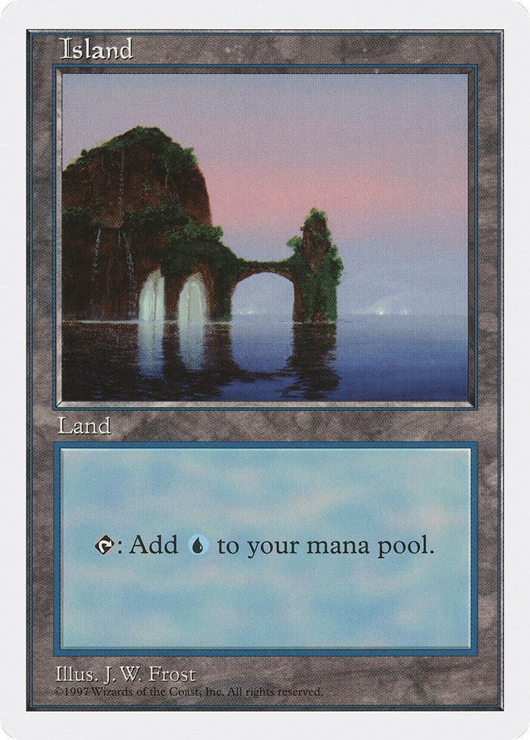 Island (5ED-434) [Fifth Edition]