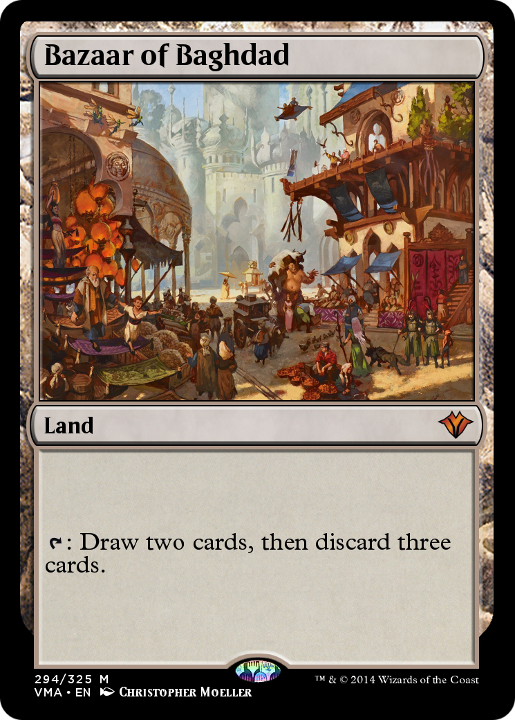 Bazaar of Baghdad (VMA-294) [Vintage Masters] Foil