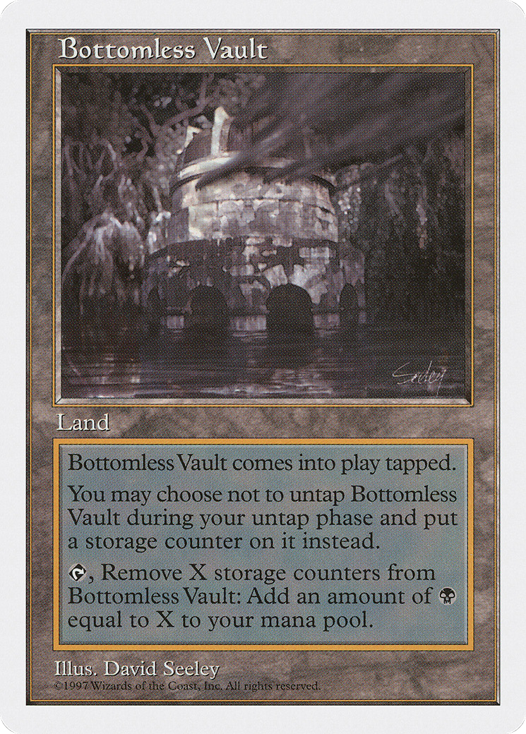 Bottomless Vault (5ED-411) [Fifth Edition]