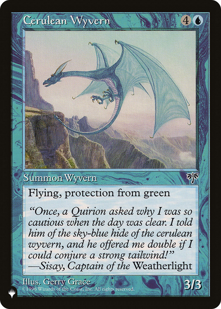 Cerulean Wyvern (LIST-MIR-57) [The List]