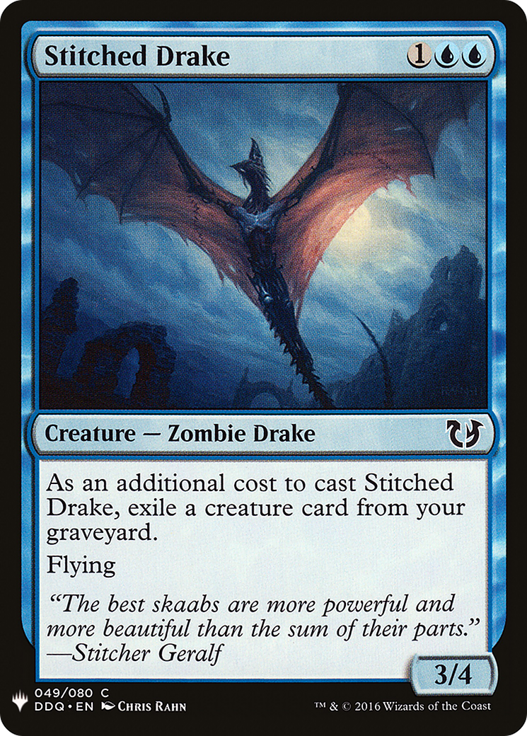 Stitched Drake (LIST-DDQ-49) [The List]