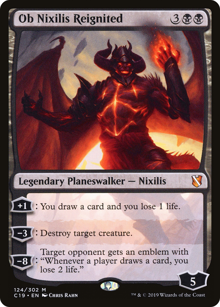 Ob Nixilis Reignited (C19-124) [Commander 2019]