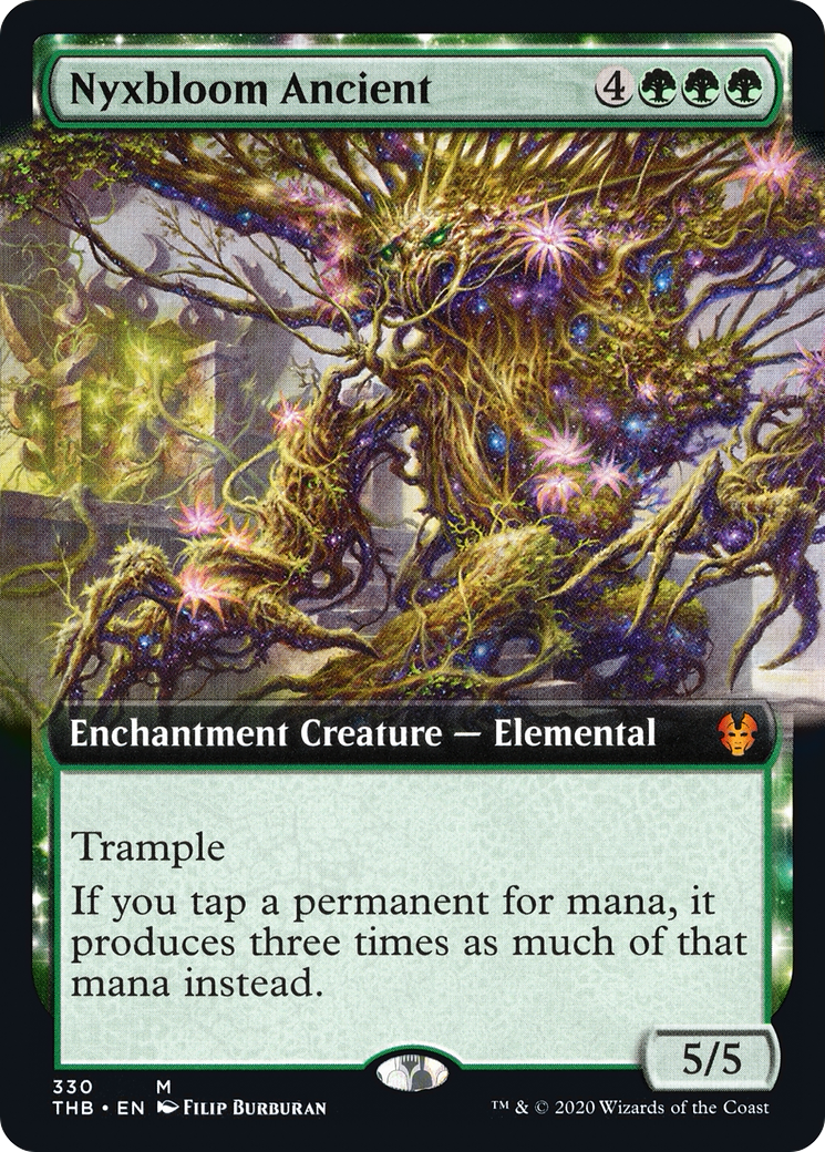 Nyxbloom Ancient (Extended Art) (THB-330) [Theros Beyond Death]