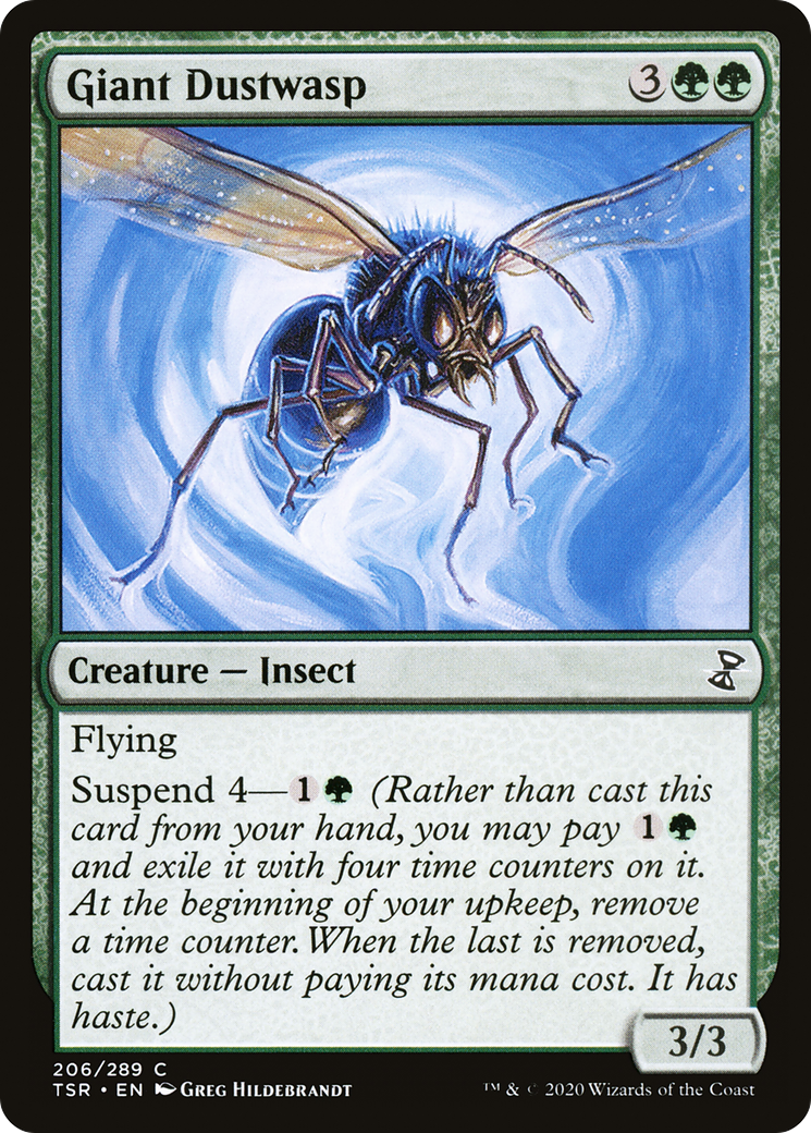 Giant Dustwasp (TSR-206) [Time Spiral Remastered] Foil