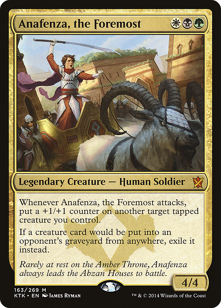 Anafenza, the Foremost (KTK-163) [Khans of Tarkir]