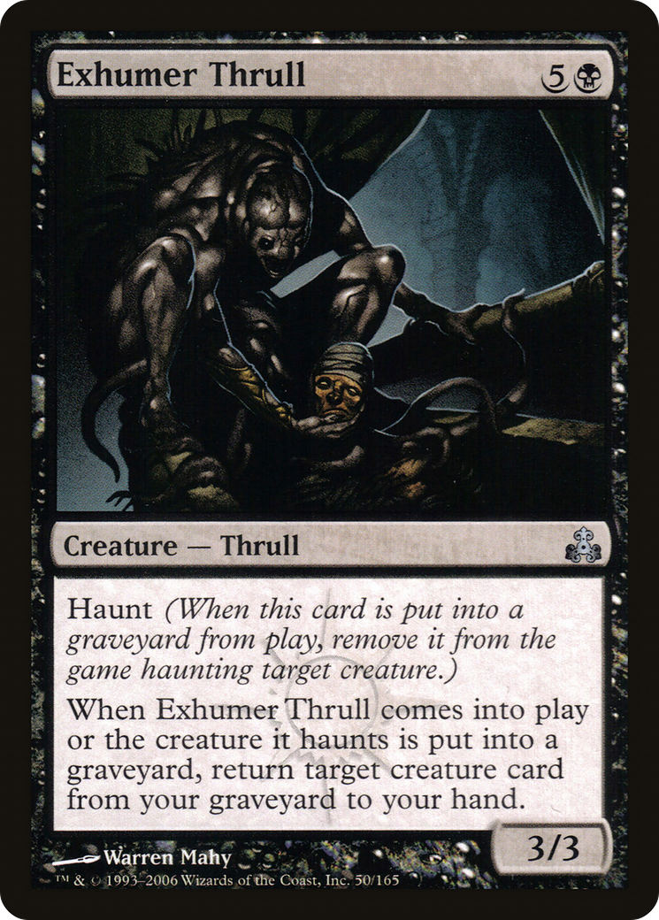 Exhumer Thrull (GPT-050) [Guildpact] Foil