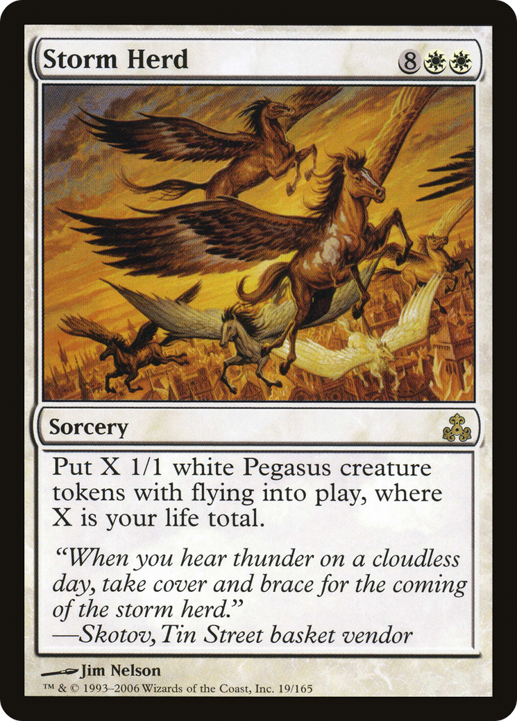 Storm Herd (GPT-019) [Guildpact] Foil