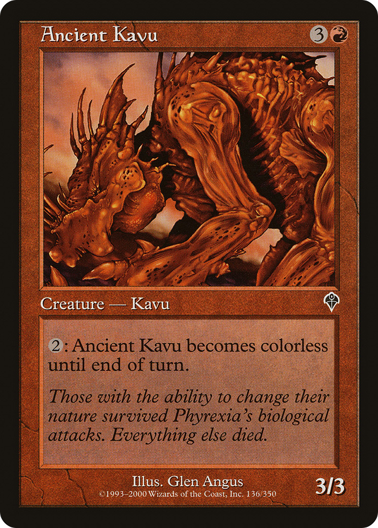 Ancient Kavu (INV-136) [Invasion]
