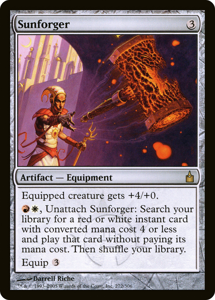 Sunforger (RAV-272) [Ravnica: City of Guilds] Foil
