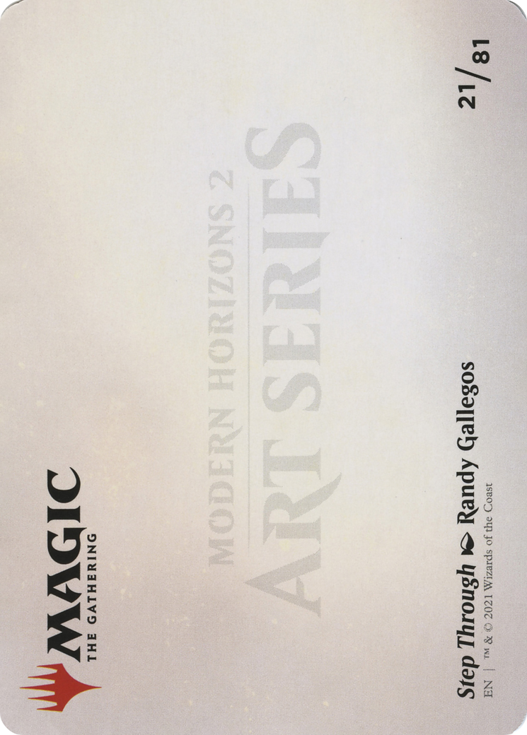 Step Through // Step Through (AMH2-021) (Borderless) [Modern Horizons 2 Art Series]