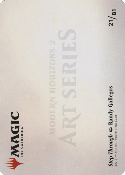 Step Through // Step Through (AMH2-021) (Borderless) [Modern Horizons 2 Art Series]