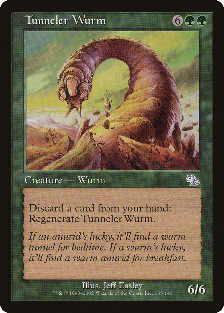 Tunneler Wurm (JUD-135) [Judgment] Foil