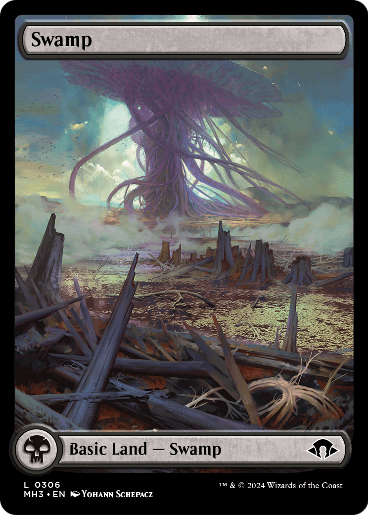 Swamp (MH3-306) [Modern Horizons 3] Foil