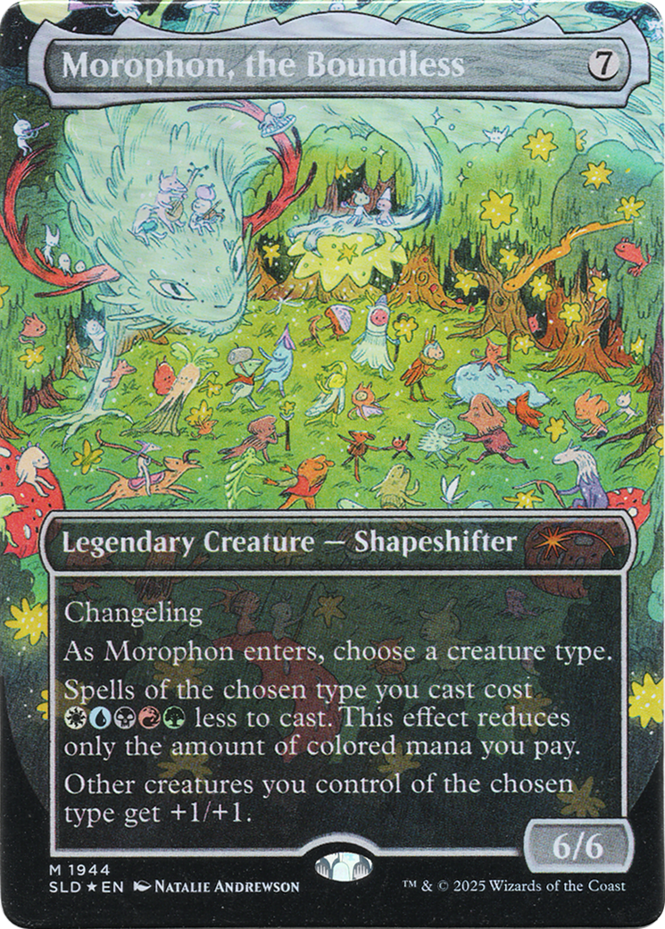 Morophon, the Boundless (SLD-1944) (Borderless) [Secret Lair Drop] Foil