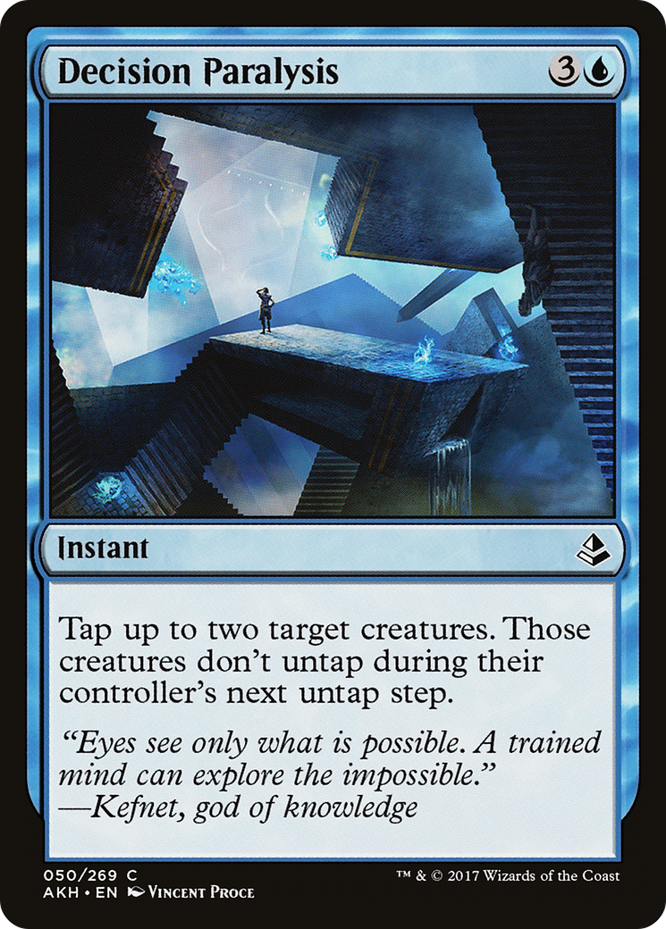 Decision Paralysis (AKH-050) [Amonkhet]