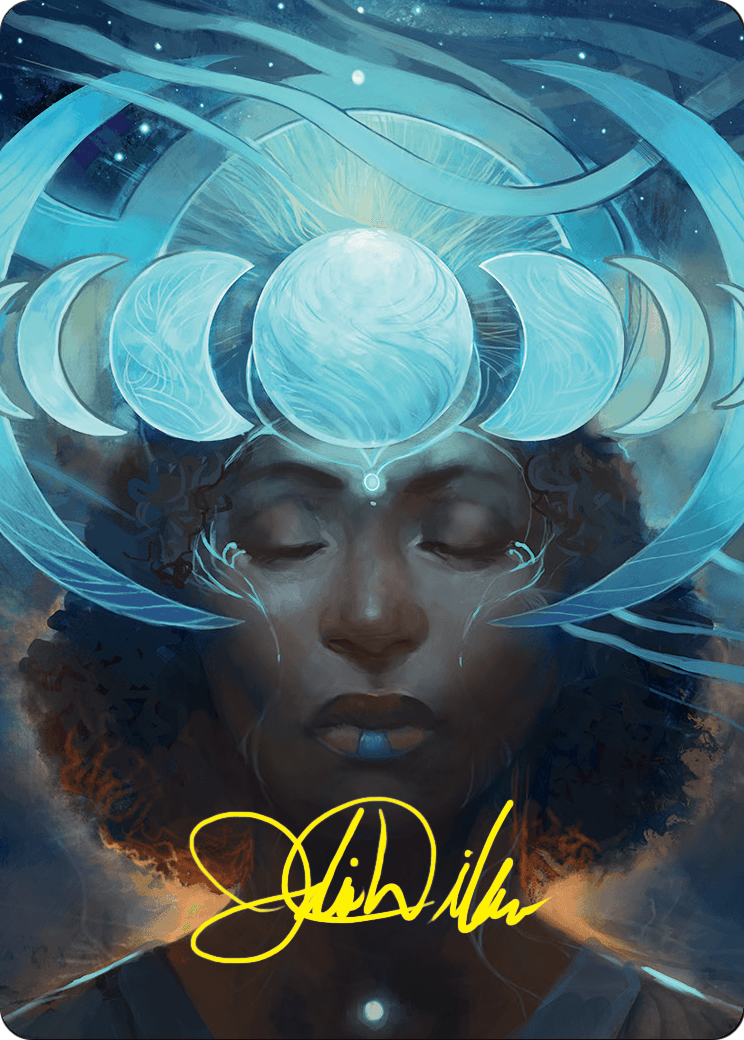 Lunar Insight // Lunar Insight (AFDN-031) (Borderless) [Foundations Art Series] Foil