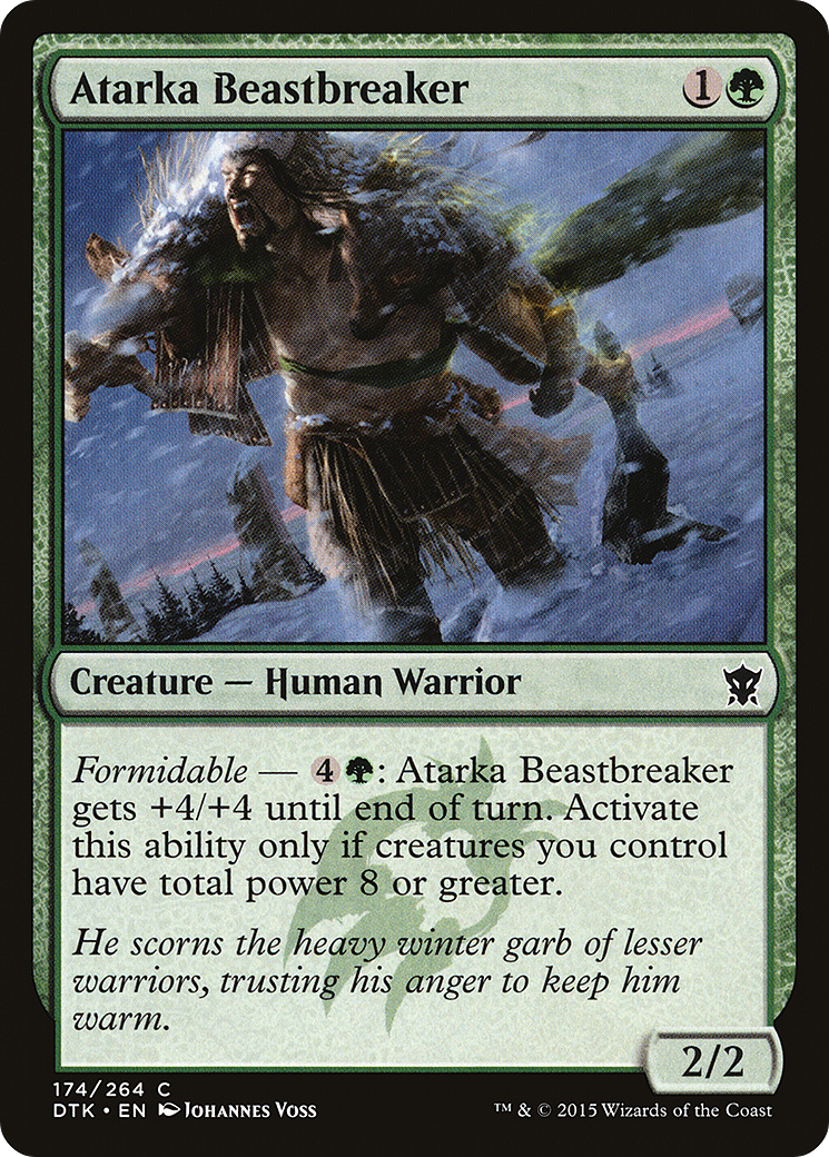 Atarka Beastbreaker (DTK-174) [Dragons of Tarkir]