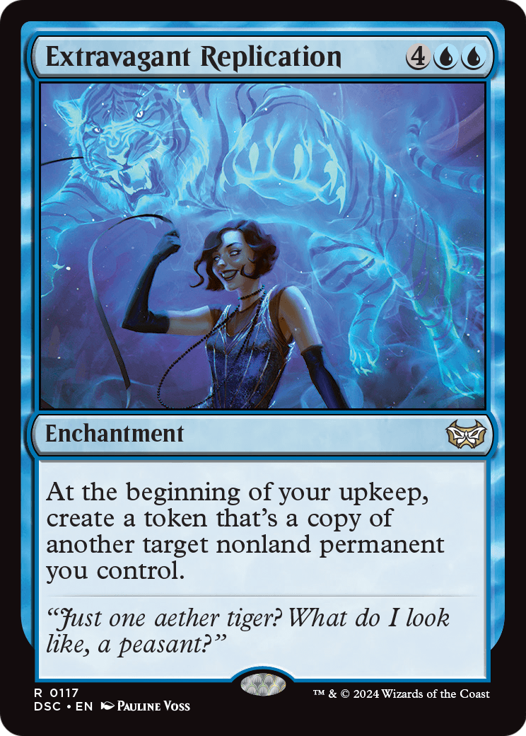 Extravagant Replication (DSC-117) [Duskmourn: House of Horror Commander]