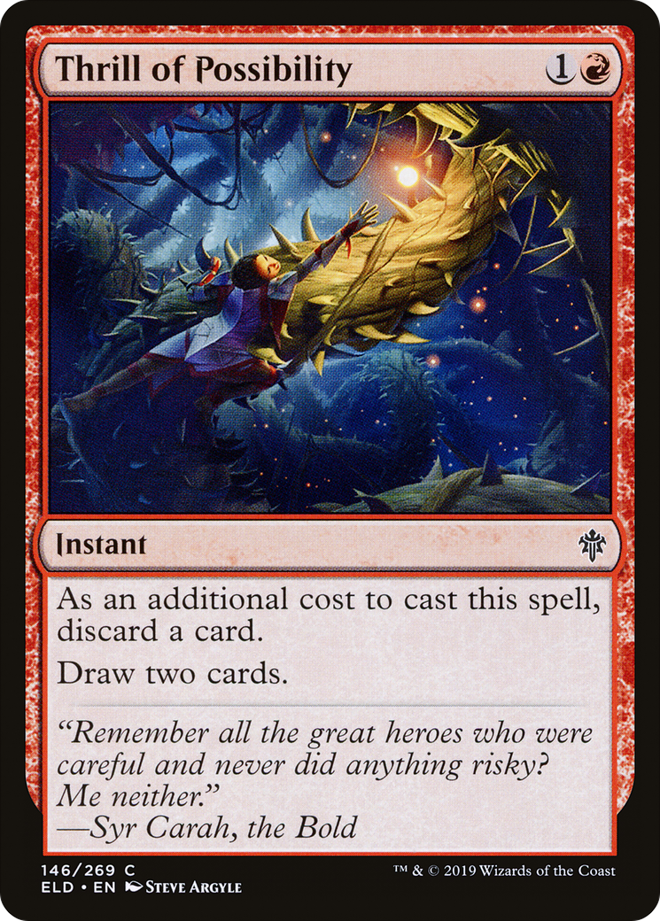 Thrill of Possibility (ELD-146) [Throne of Eldraine] Foil