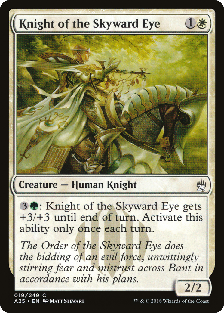 Knight of the Skyward Eye (A25-019) [Masters 25] Foil