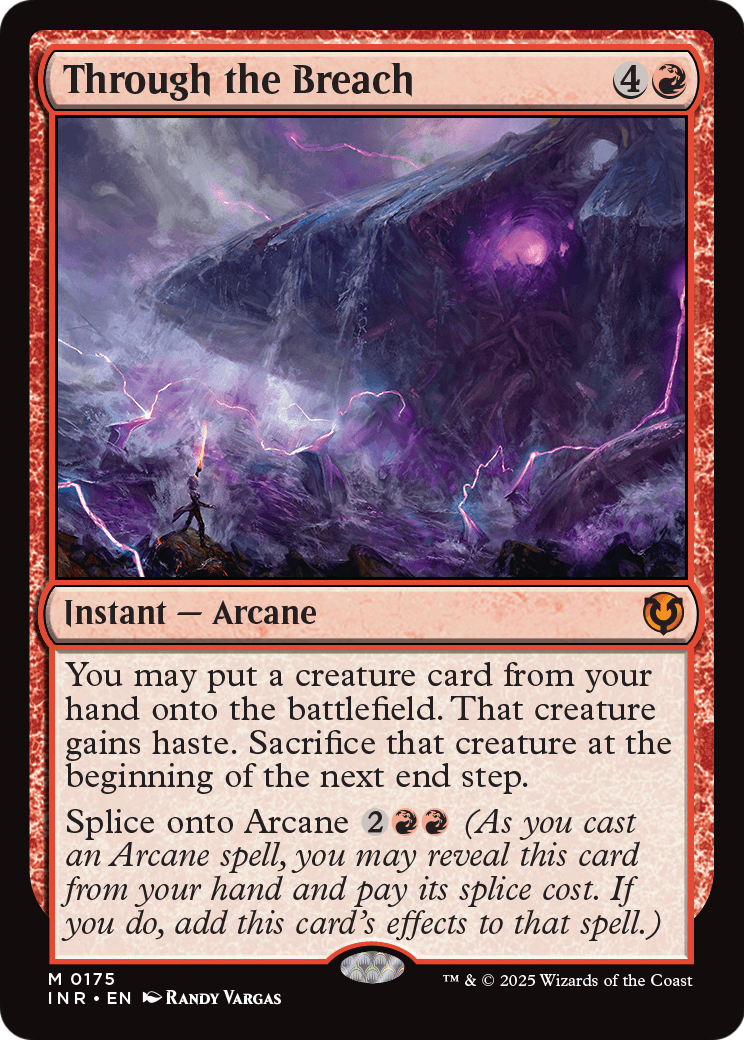 Through the Breach (INR-175) [Innistrad Remastered] Foil