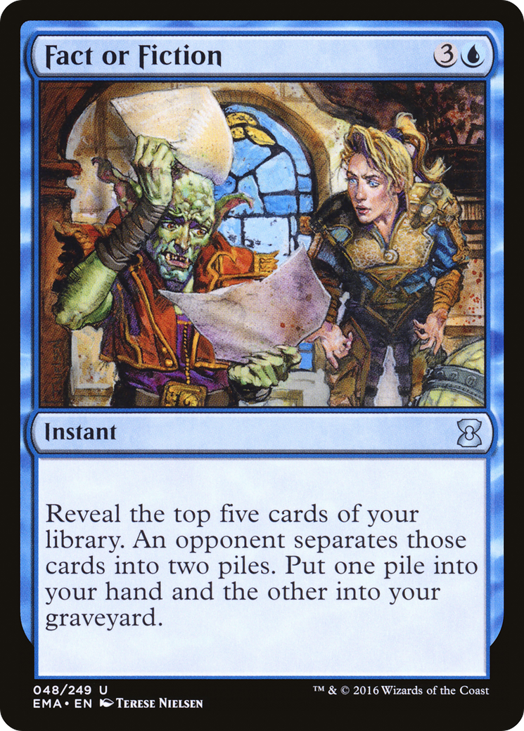 Fact or Fiction (EMA-048) [Eternal Masters] Foil