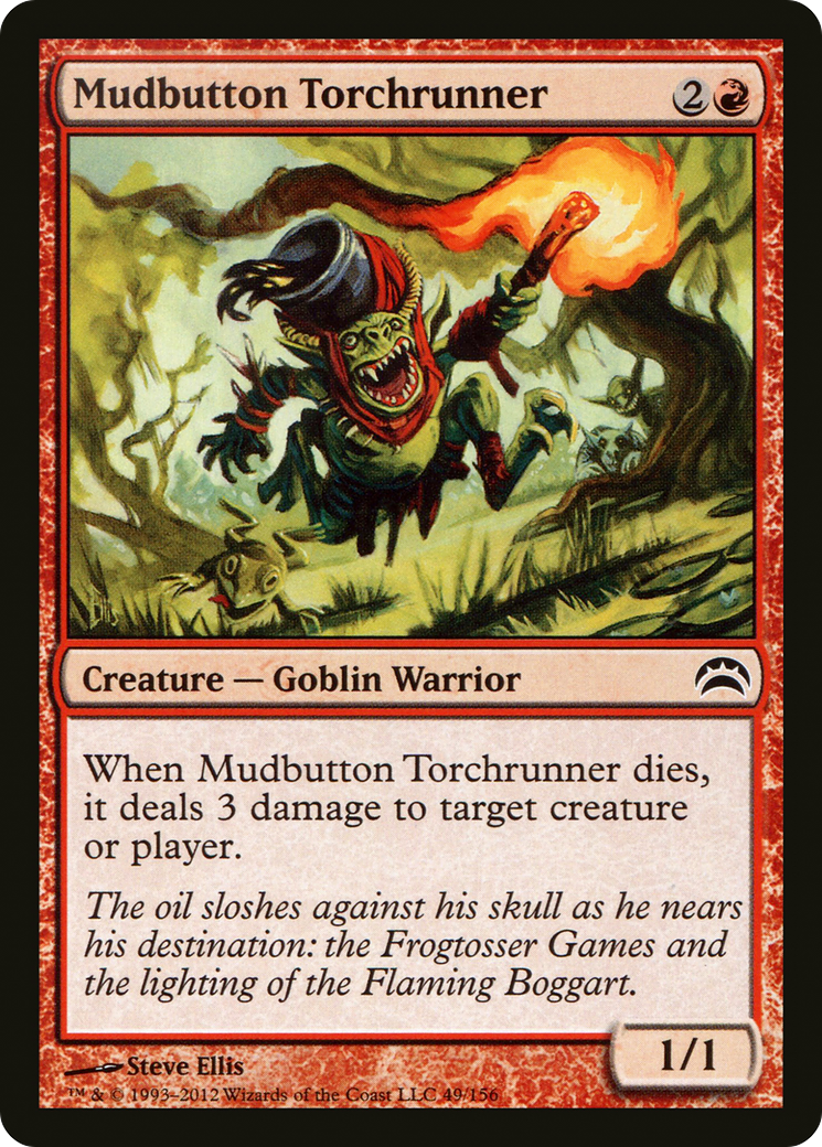 Mudbutton Torchrunner (PC2-049) [Planechase 2012] Foil