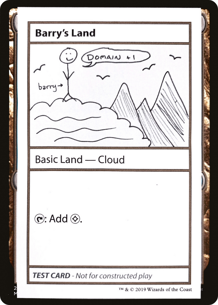 Barry's Land (No PW Symbol) [Mystery Booster Playtest Cards 2021]