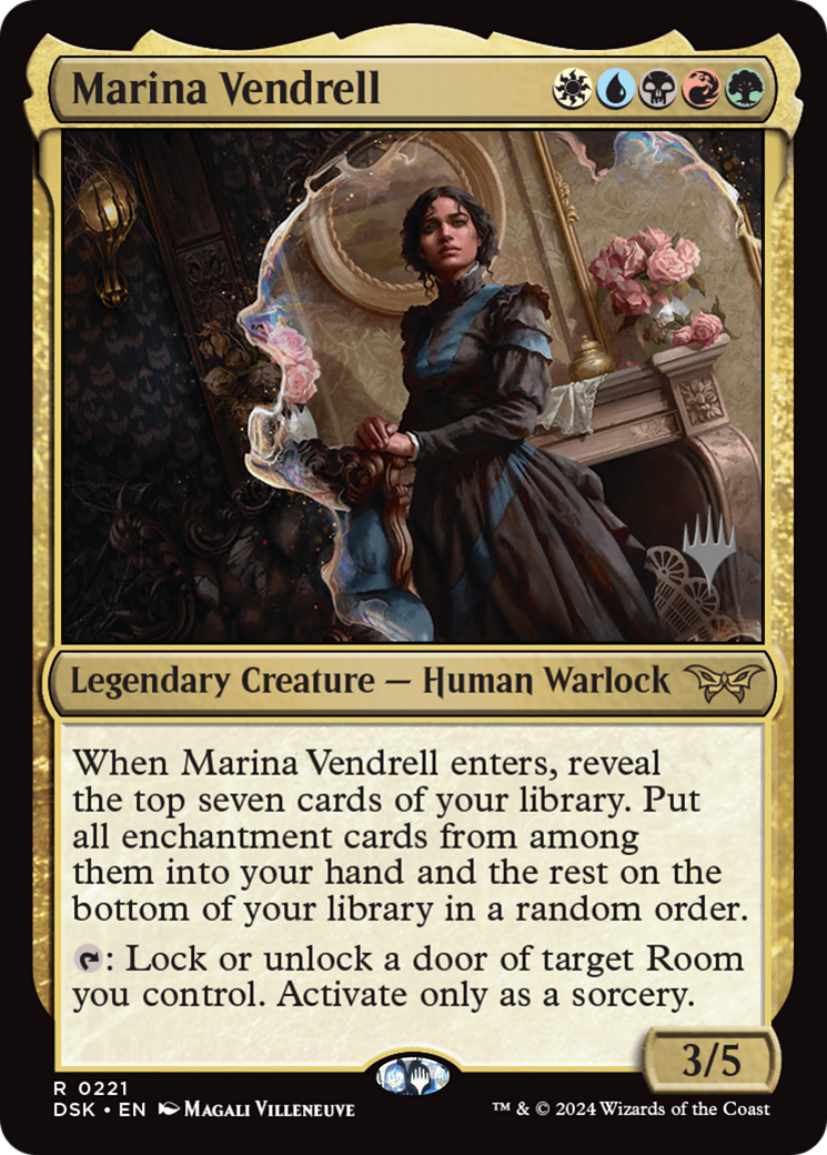 Marina Vendrell (PPDSK-221) [Promo Pack: Duskmourn: House of Horror Promos] Foil