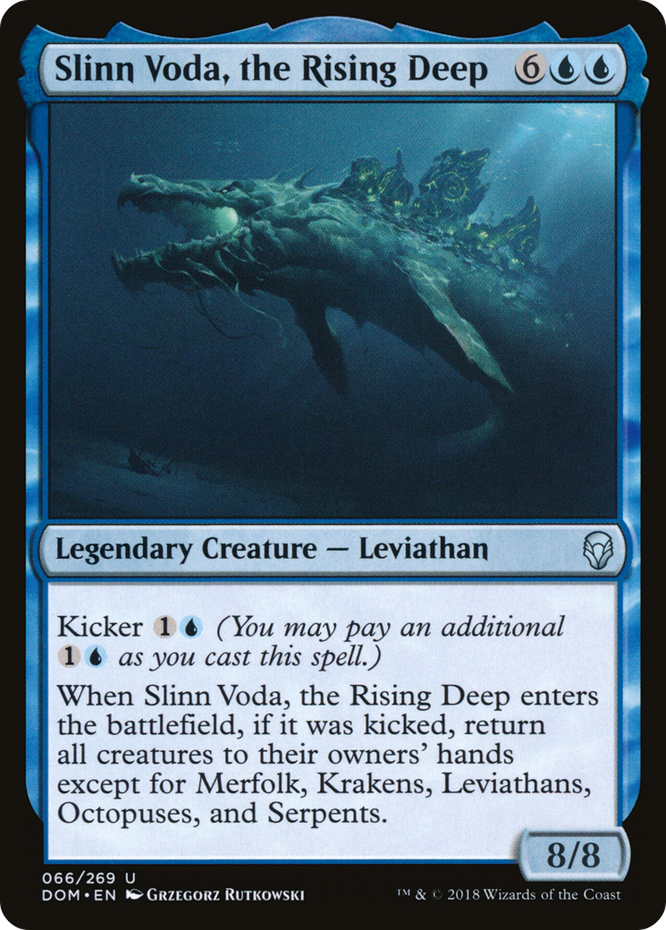 Slinn Voda, the Rising Deep (DOM-066) [Dominaria]