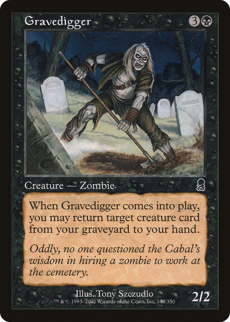Gravedigger (ODY-140) [Odyssey] Foil